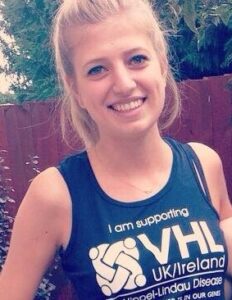 VHL Disease Uk Ireland Charity Fundraising Amy Henson Marathon