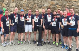 David O’Brien and friends at The Wicklow Gaol Break 10km 2016