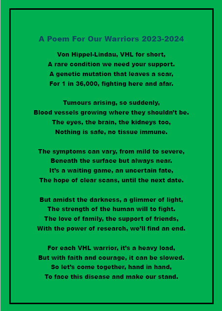 VHL Poem